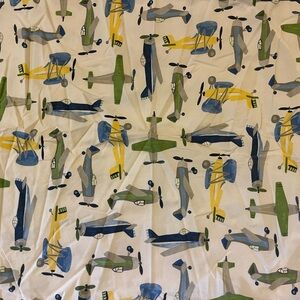 Pottery Barn Kids Airplanes Sheet Set (Full)
